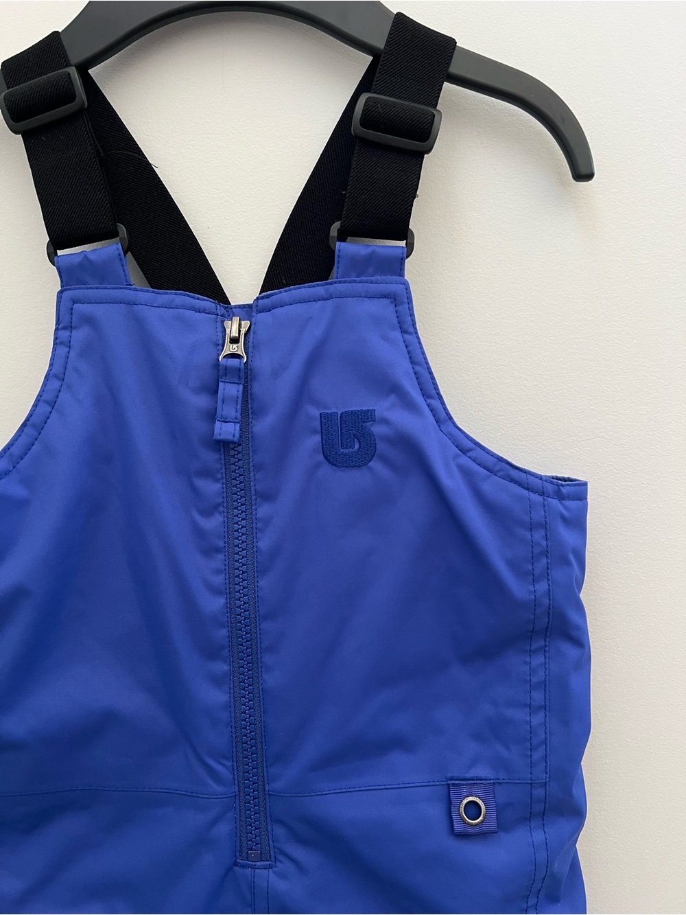 Burton Blue Kids' Snow Overalls with Black Straps